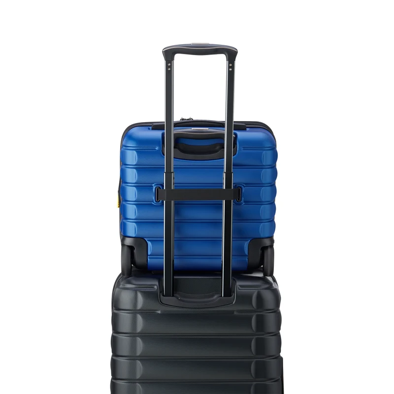 Delsey Paris Shadow 5.0 - 2-Rollen-Businesstrolley 38 cm erw. (blau)