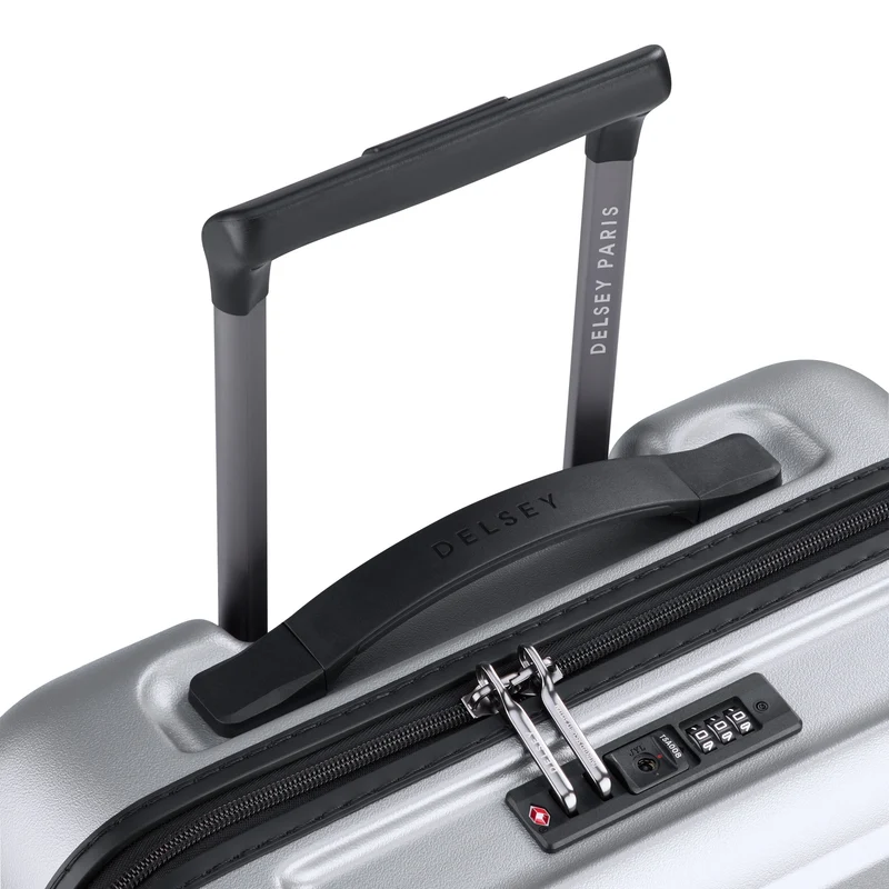 Delsey Paris Turenne 2.0 - 4-Rollen-Kabinentrolley Slim 55 cm (silber)