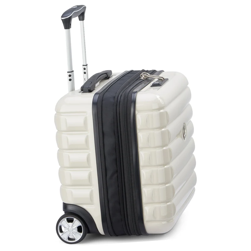 Delsey Paris Shadow 5.0 - 2-Rollen-Businesstrolley 38 cm erw. (elfenbein)