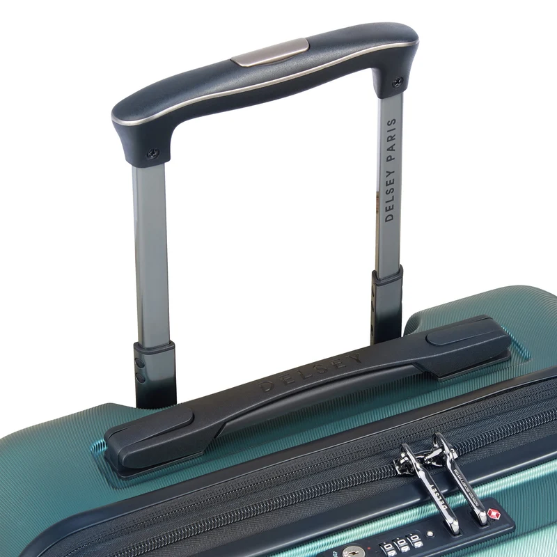 Delsey Paris Shadow 5.0 - 2-Rollen-Businesstrolley 38 cm erw. (gruen)