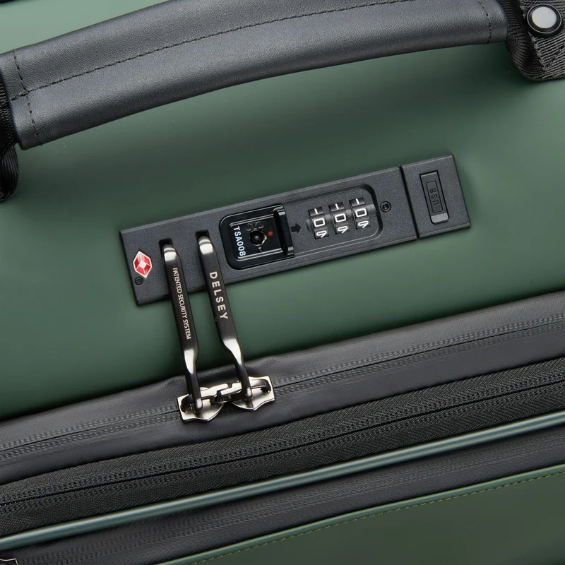 Delsey Paris Turenne Soft - 4-Rollen-Trolley 56 cm S erw. (gruen)