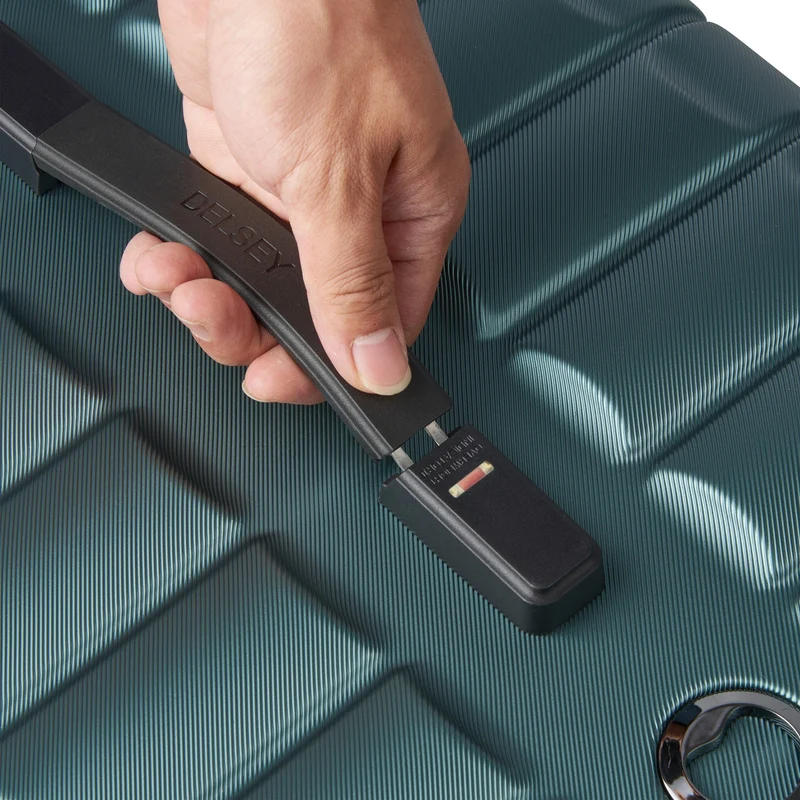 Delsey Paris Shadow 5.0 Trunk - 4-Rollen-Trolley 80 cm (gruen)