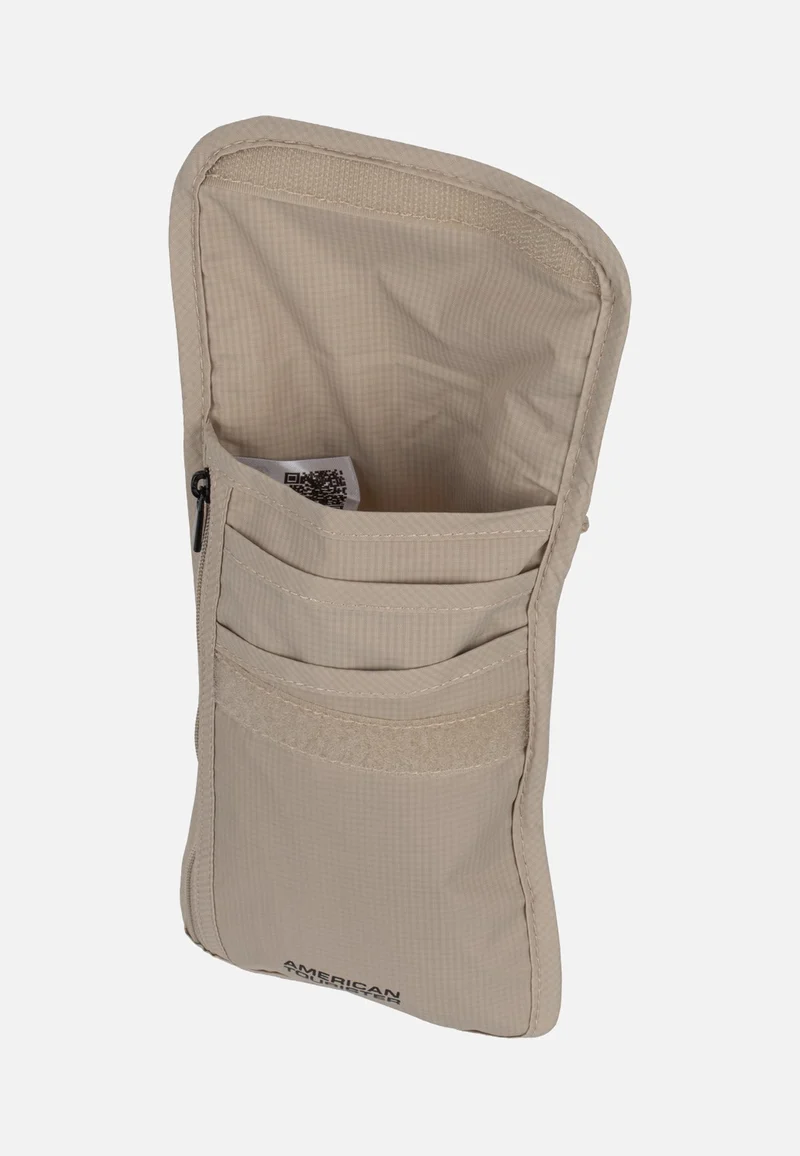 RFID Security Neck Pouch Sand - Accessories