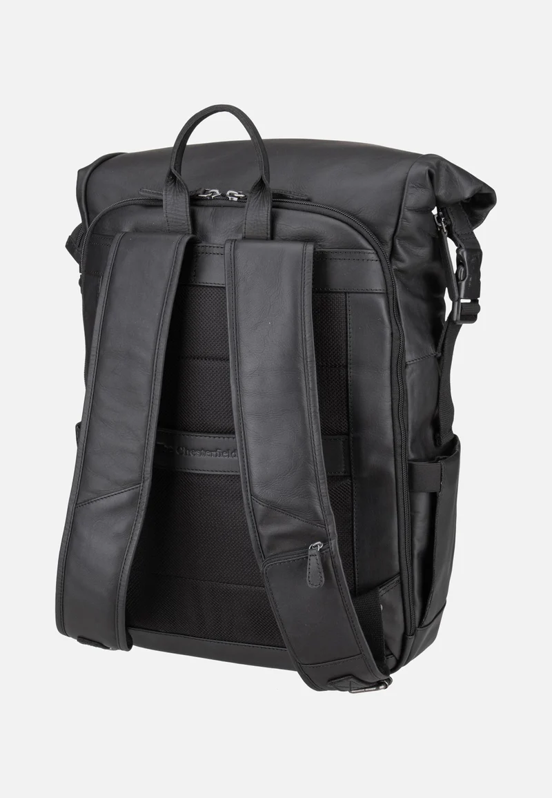 Remo 0713 Black - Rolltop Rucksack
