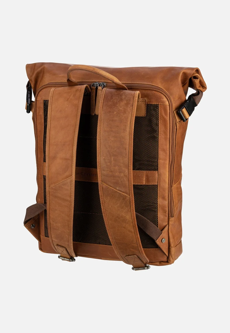 Liverpool 0309 Cognac - Rolltop Rucksack