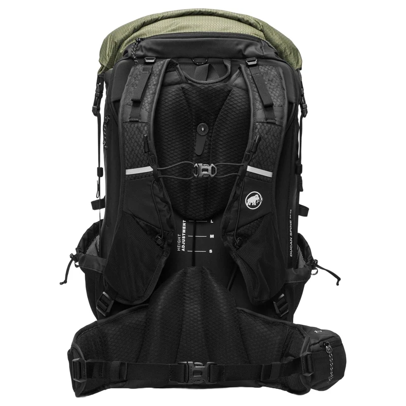 Mammut Ducan Spine 28-35 - Wanderrucksack 61 cm (marsh-black)