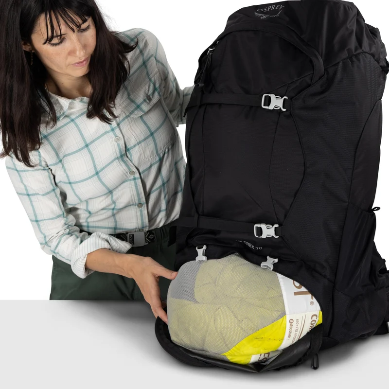 Osprey Fairview Trek 70 - Reiserucksack 71 cm (black)