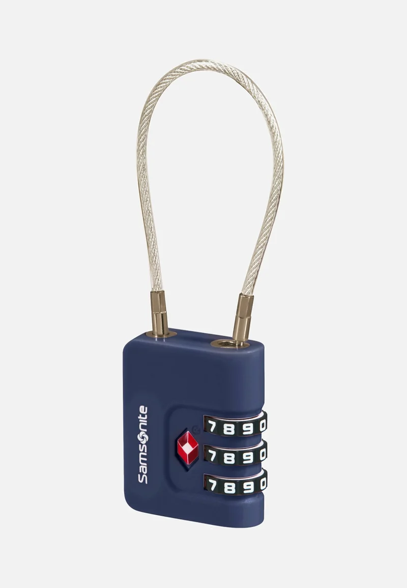 Cablelock 3 Dial TSA Midnight Blue - Lock