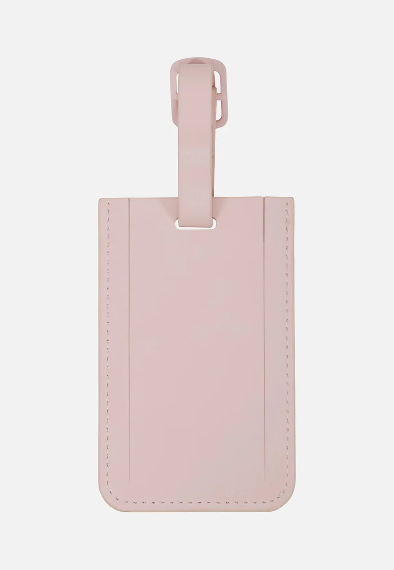 Rectangle Luggage Tag Pack Of 2 Rose - Gepäckanhänger