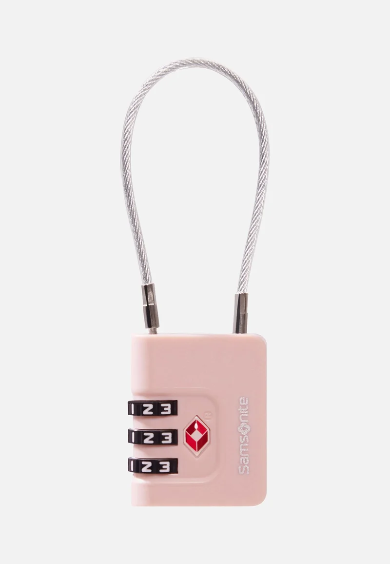 Cablelock 3 Dial TSA Rose - Lock