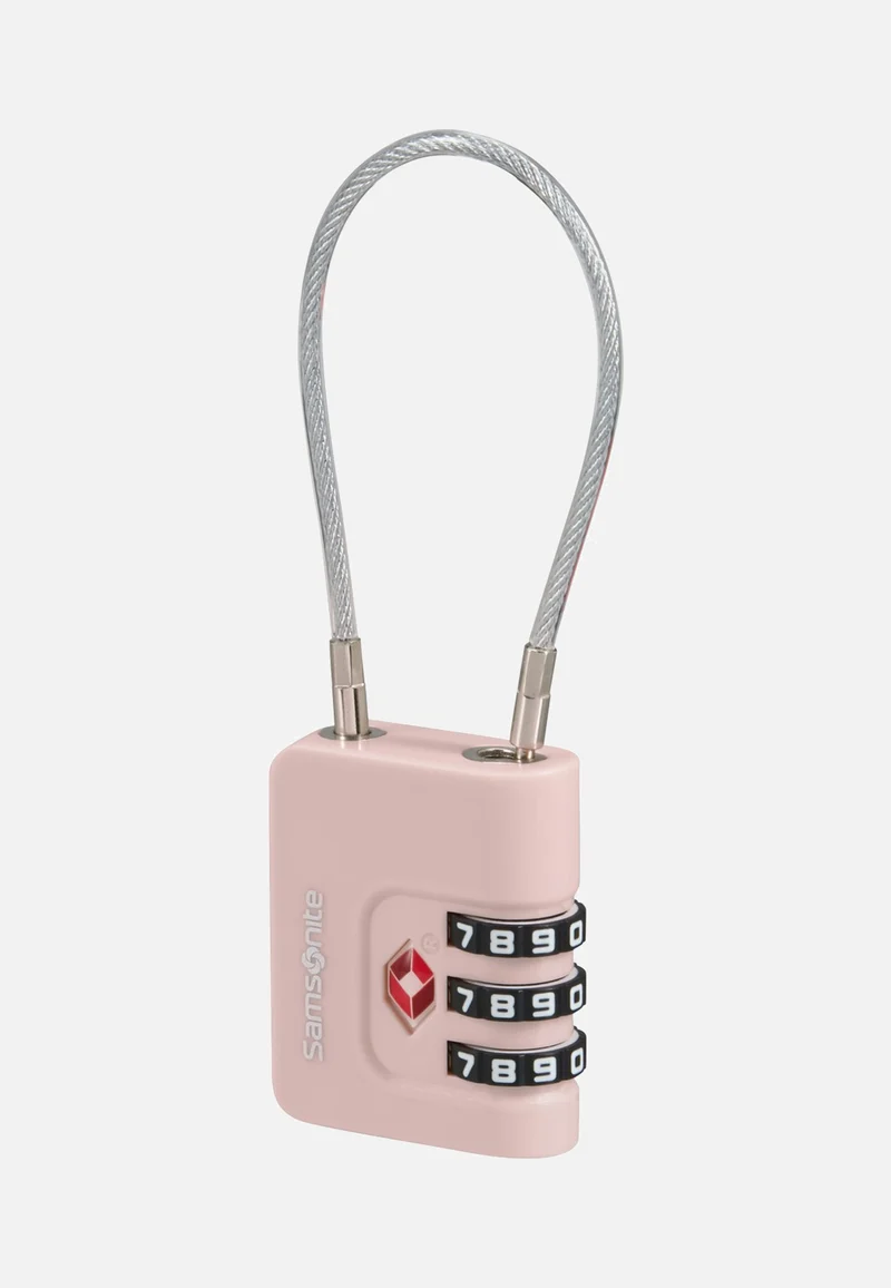 Cablelock 3 Dial TSA Rose - Lock