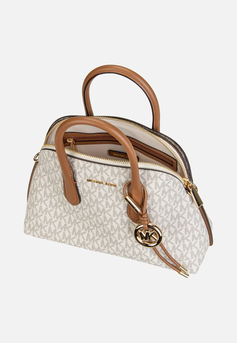 Freddie Medium Dome Chn Stchl Vanilla/Acorn - Henkeltasche