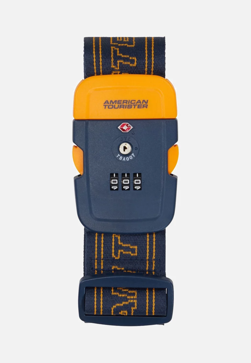 Luggage Belt TSA Navy/Orange - Accessories