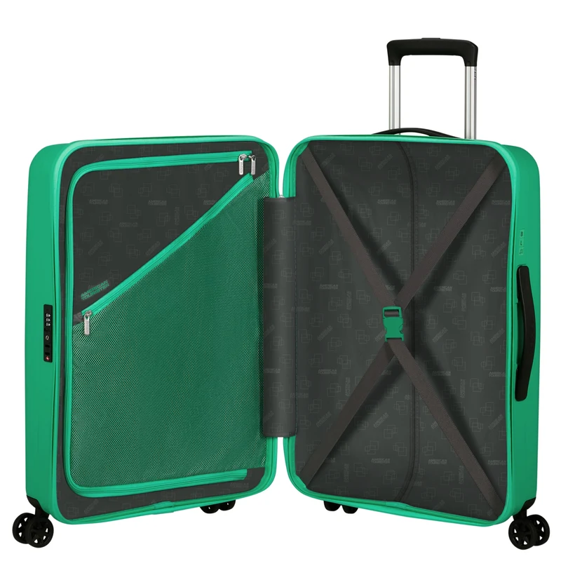 American Tourister Rejoy - 4-Rollen-Trolley 68 cm (grün)