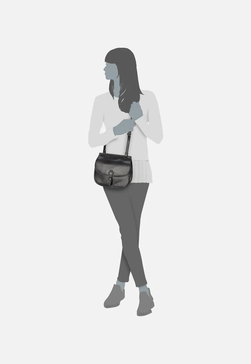 Aberdeen S Schwarz - Saddle Bag