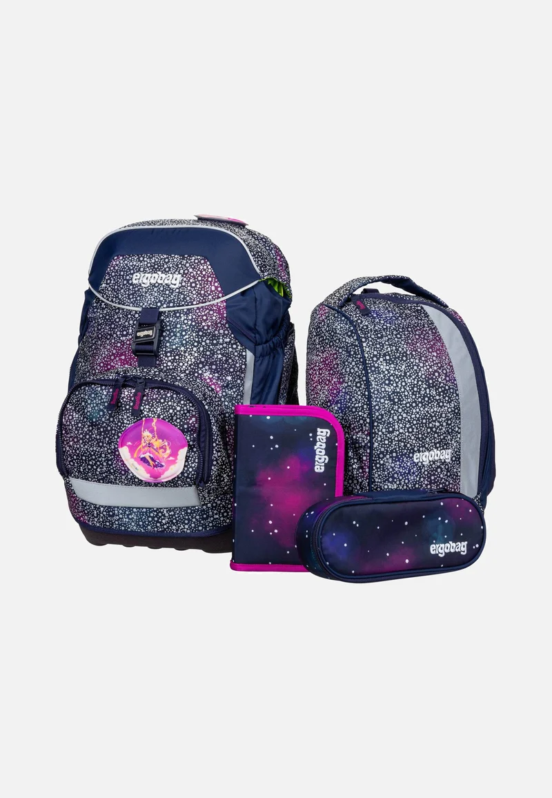 pack Set GLOW Bärlaxy - Schulranzen