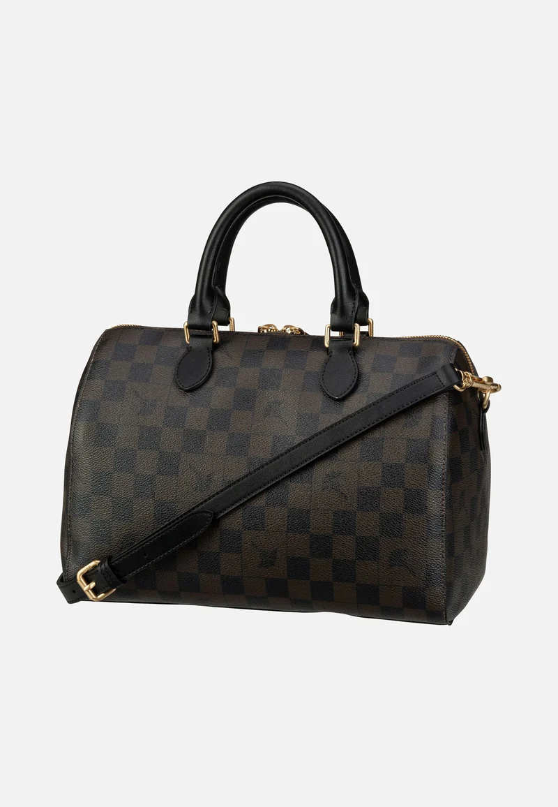 Cortina Piazza Aurora HandBag SHZ Seal Brown - Bowling Bag