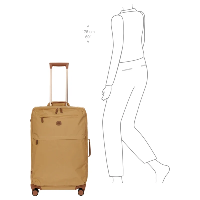 Brics X-Travel - 4-Rollen-Trolley L 71 cm (honey)
