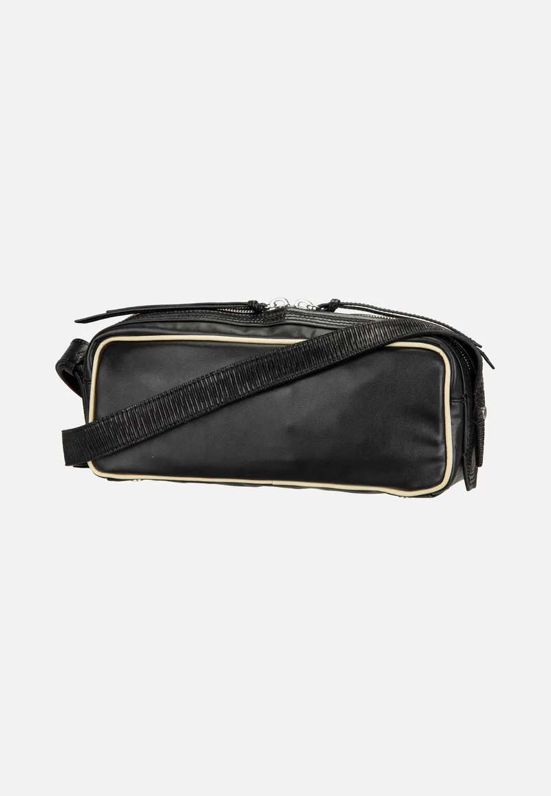 Juno Satchel S Soft Calf Black - Crossbody Bag