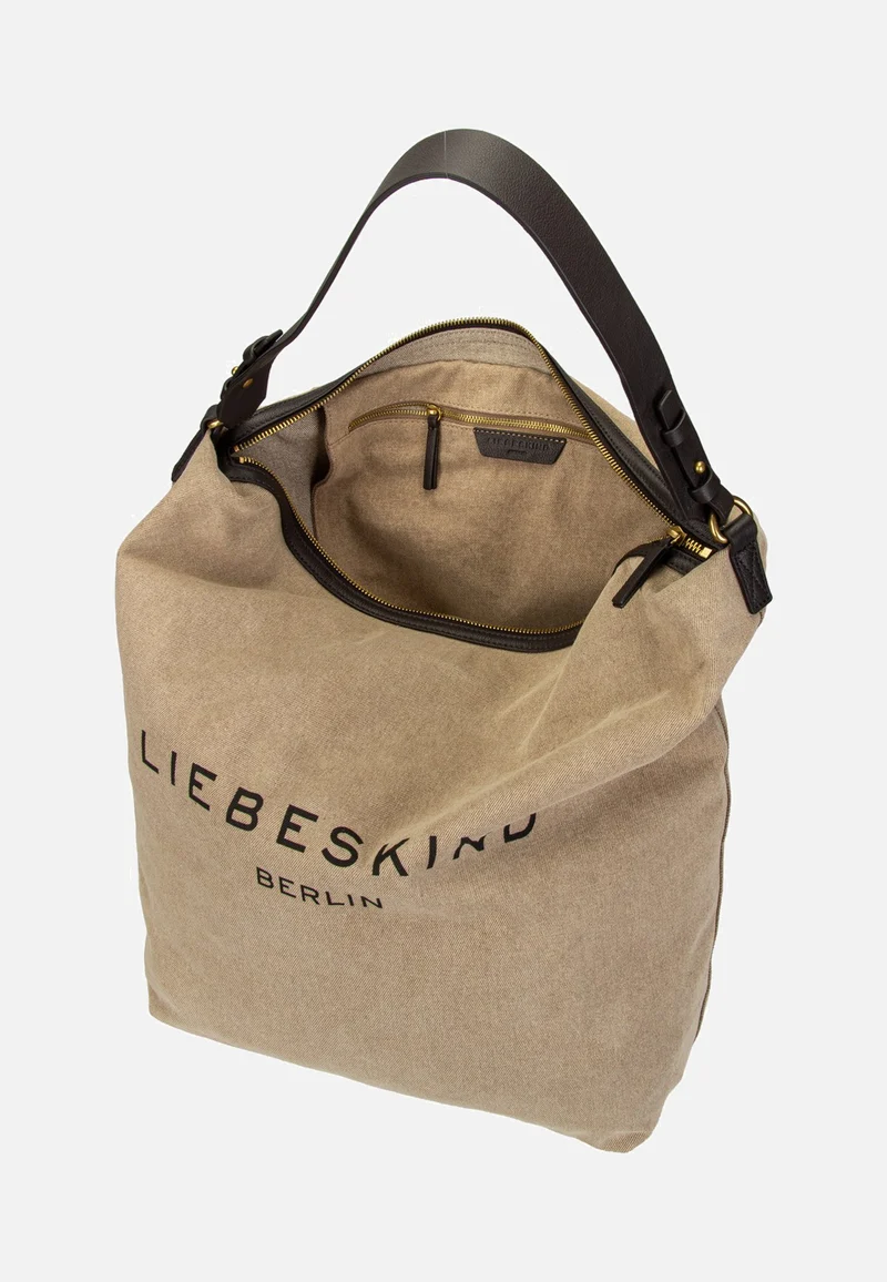 Clea Hobo L Denim Beige - Hobo Bag