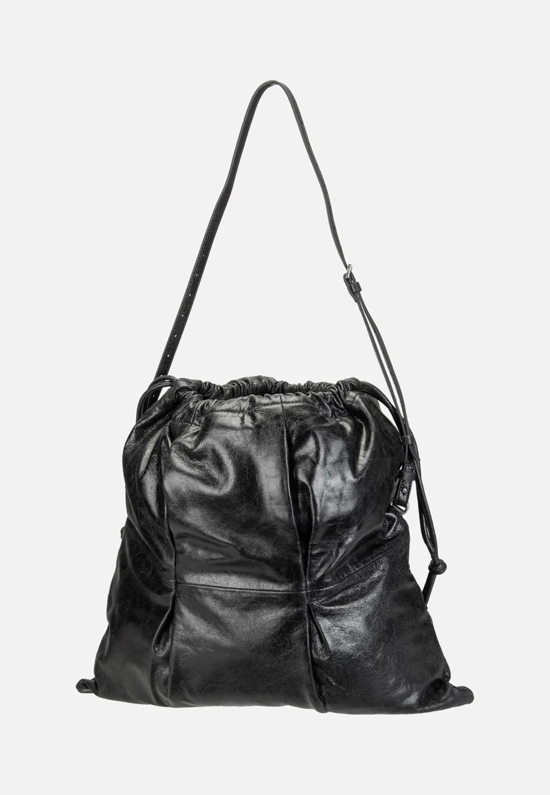 Lya II Hobo Lamb Crunch Black - Hobo Bag