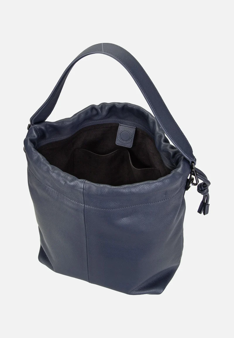 Lya II Hobo M Small Pebble Peacoat - Bucket Bag