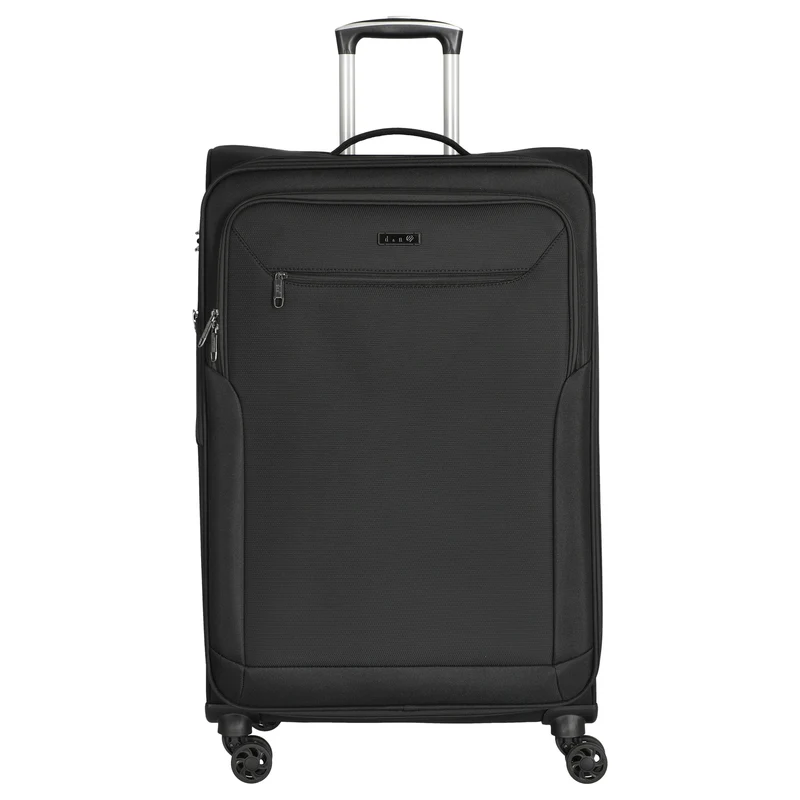 D&N Travel Line 6804 - 4-Rollen-Trolley L 76 cm (schwarz)
