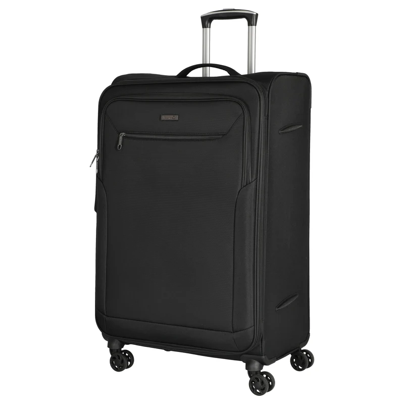 D&N Travel Line 6804 - 4-Rollen-Trolley L 76 cm (schwarz)