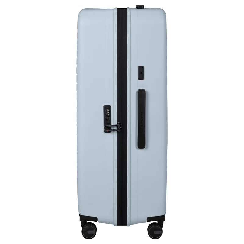 Samsonite Selection Restackd - 4-Rollen-Trolley 81 cm XL erw. mit 3tlg. Packsack-Set (glacier)