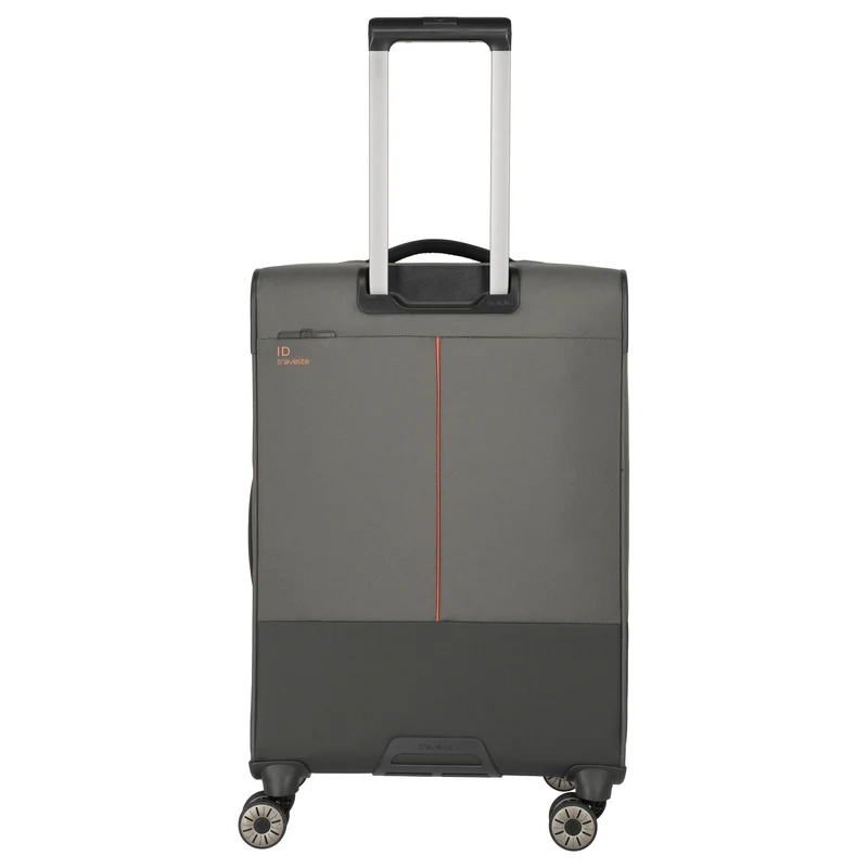 Travelite Crosslite - 4-Rollen-Trolley M 66 cm erw. (oliv)