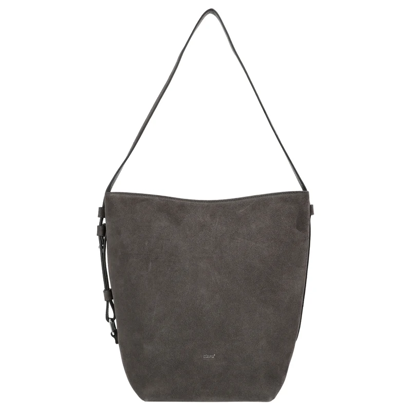 abro Cosmo Suede - Beuteltasche 39 cm (grey)