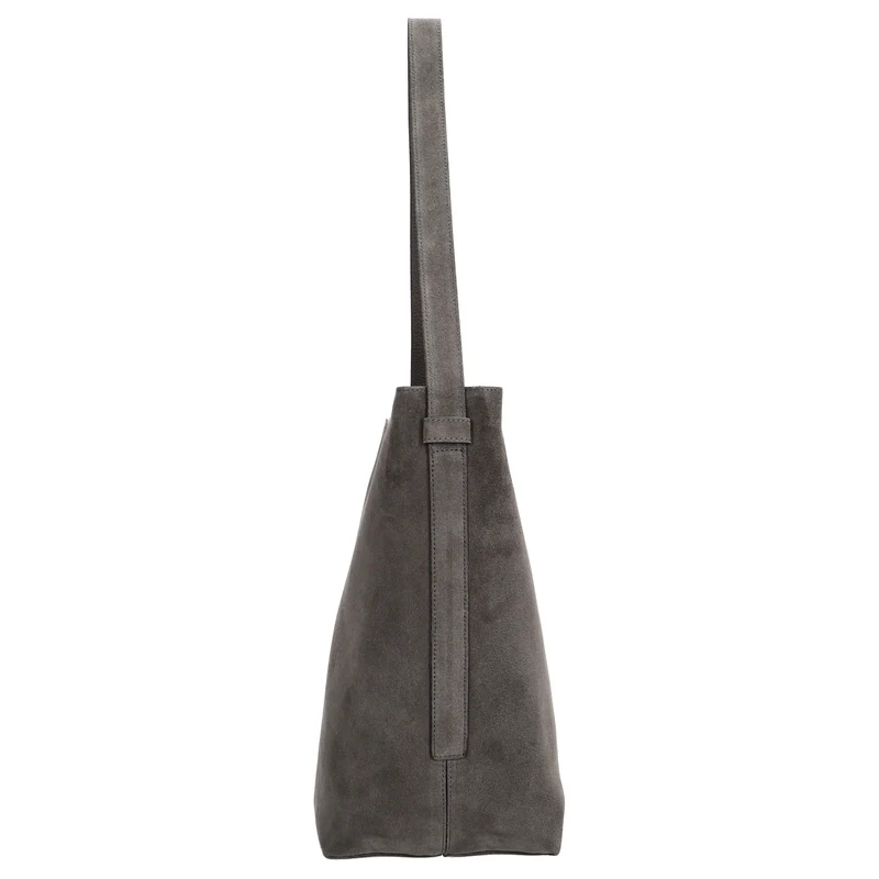 abro Cosmo Suede - Beuteltasche 39 cm (grey)