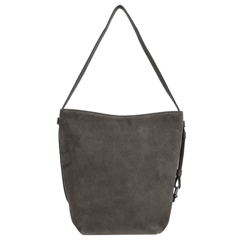 abro Cosmo Suede - Beuteltasche 39 cm (grey)