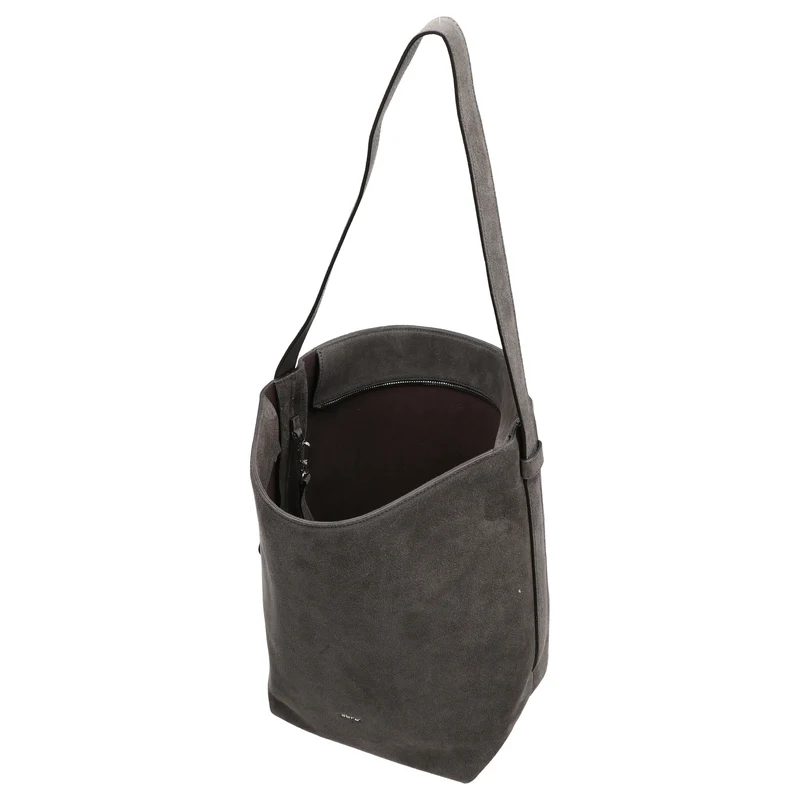 abro Cosmo Suede - Beuteltasche 39 cm (grey)