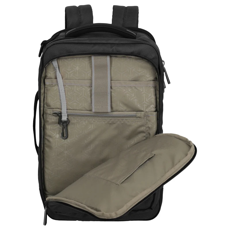 Travelite Crosslite - Bordtasche/Rucksack S 40 cm (schwarz)