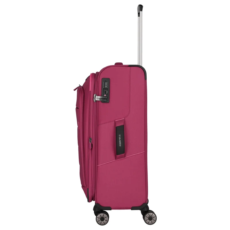 Travelite Skaii - 4-Rollen-Trolley M 67 cm erw. (abendrot)