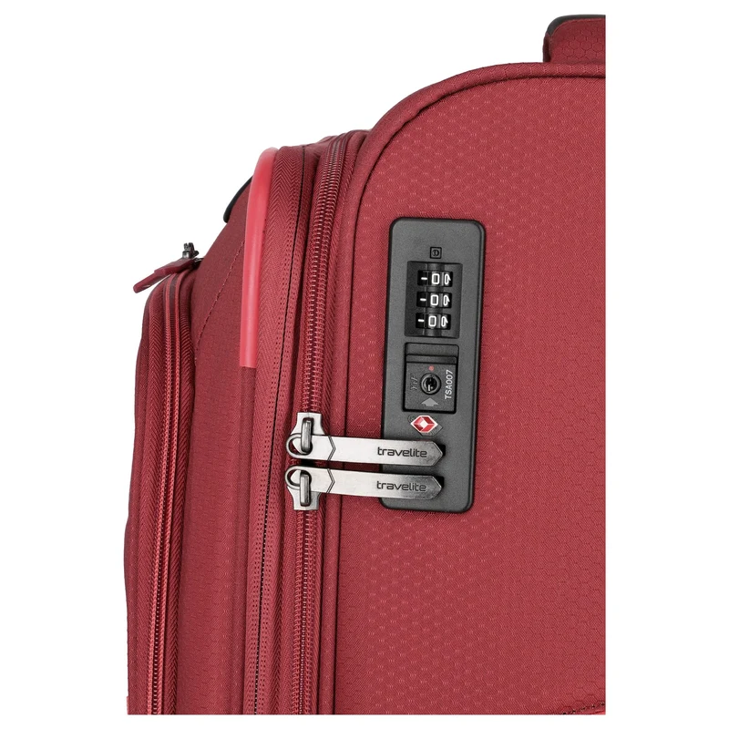 Travelite Skaii - 4-Rollen-Trolley M 67 cm erw. (abendrot)