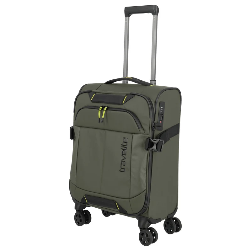 Travelite Briize - 4-Rollen-Kabinentrolley S 55 cm (khaki)