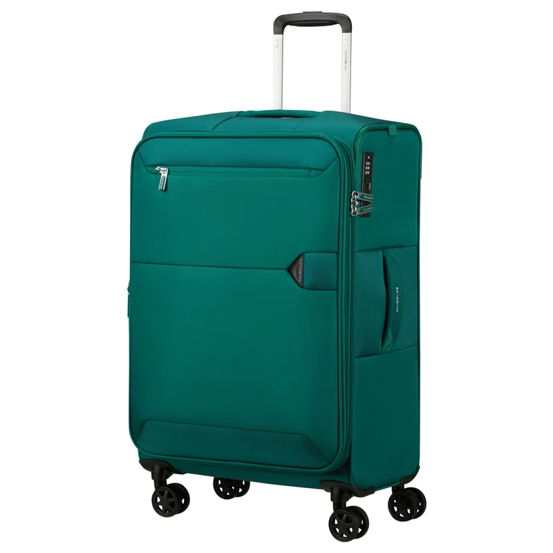 Samsonite Selection Urbify - 4-Rollen-Trolley M 68 cm erw. (pine green)