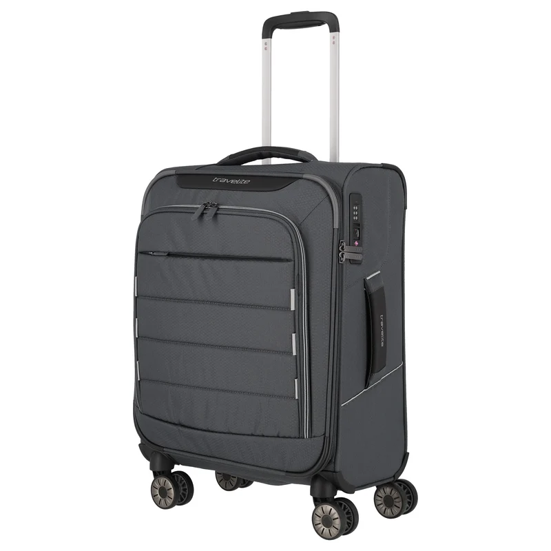 Travelite Skaii - 4-Rollen-Kabinentrolley S 55 cm (gipfelgrau)