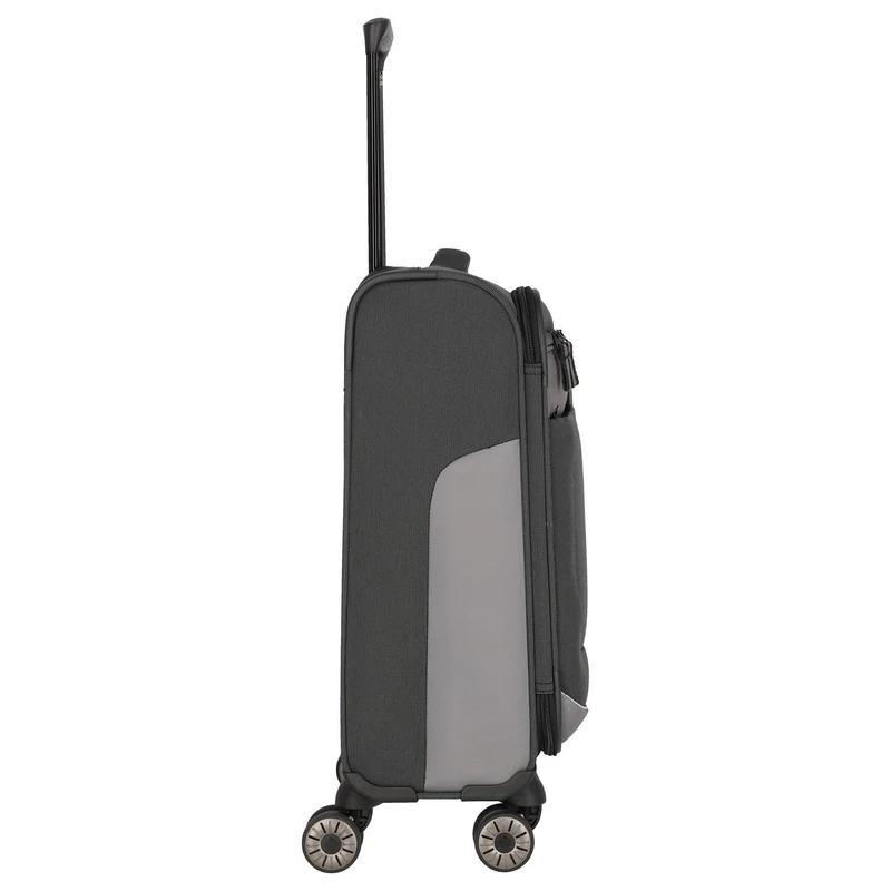 Travelite Viia - 4-Rollen-Kabinentrolley S 55 cm (Schiefer)