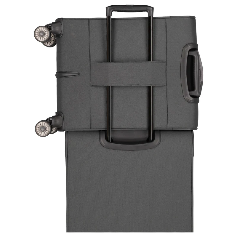 Travelite Viia - 4-Rollen-Kabinentrolley S 55 cm (Schiefer)