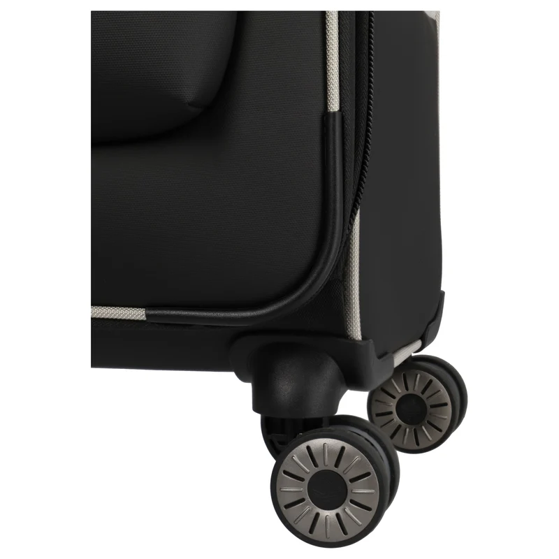 Travelite Crosslite - 4-Rollen-Trolley M 66 cm erw. (natur)