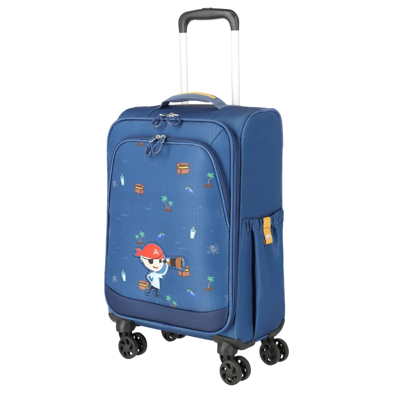 Travelite Minimover - 4-Rollen-Kindertrolley 55 cm (Pirat)