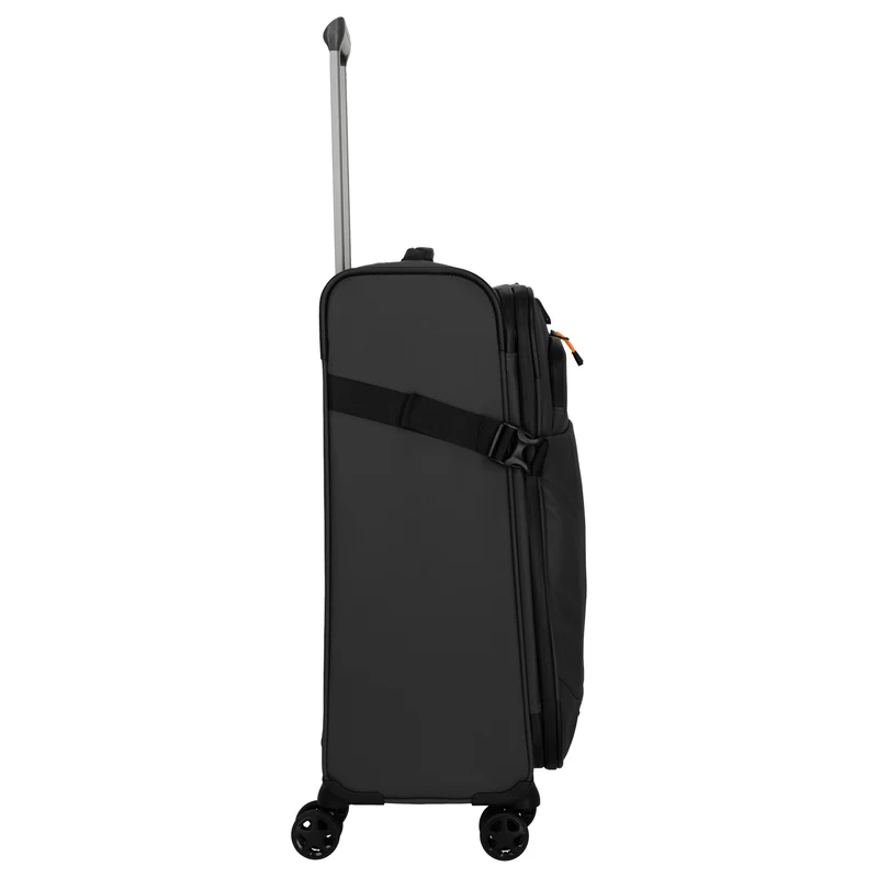 Travelite Briize - 4-Rollen-Trolley M 67 cm erw. (schwarz)