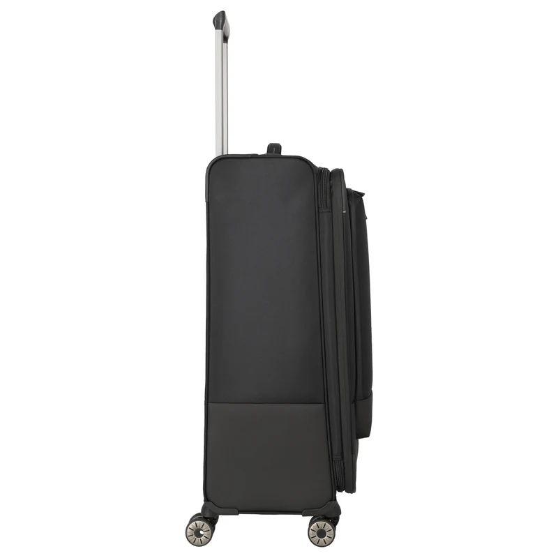 Travelite Crosslite - 4-Rollen-Trolley L 77 cm erw. (black)