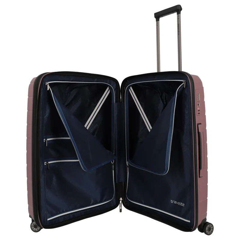 Travelite Air Base - 4-Rollen-Trolley 67 cm M erw. (flieder)