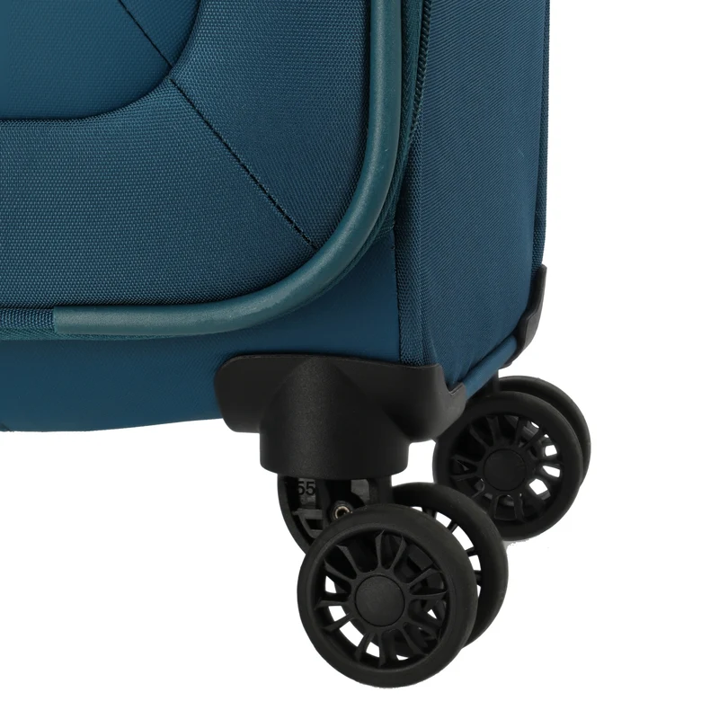 Travelite Umbria - 4-Rollen-Trolley L 77 cm erw. (petrol)