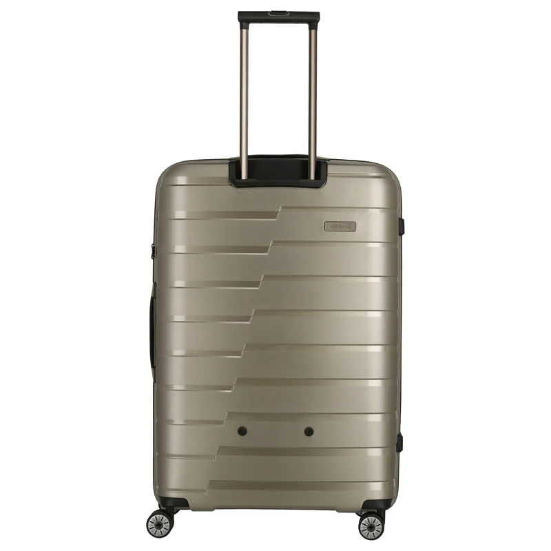Travelite Air Base - 4-Rollen-Trolley Set 3tlg. L/M/S Vortasche (champagner)