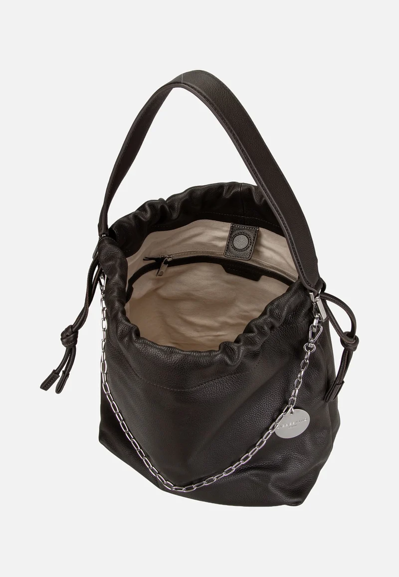 Lya II Hobo M Small Pebble Deep Soil - Bucket Bag